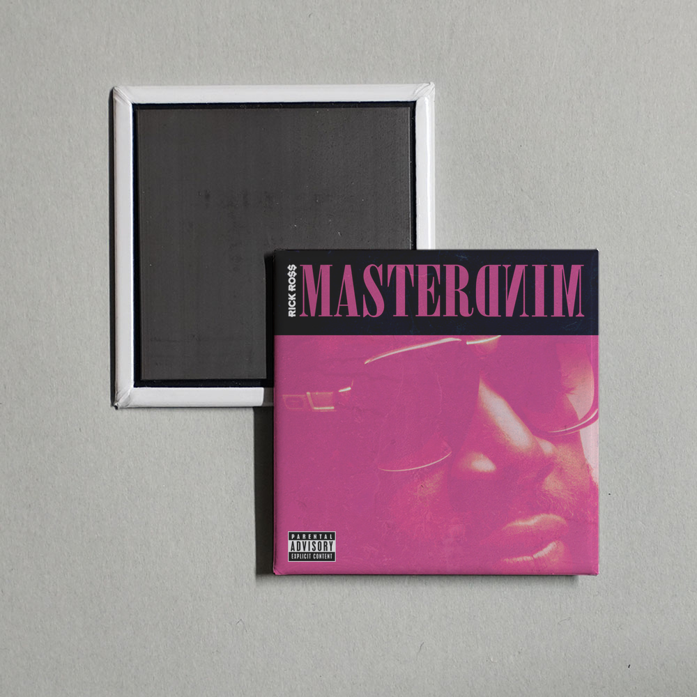 Rick Ross - Mastermind Album Cover Fridge Magnet