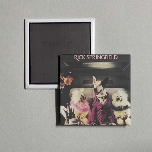 Rick Springfield - Success Hasn't Spoiled Me Yet Album Cover Fridge Magnet