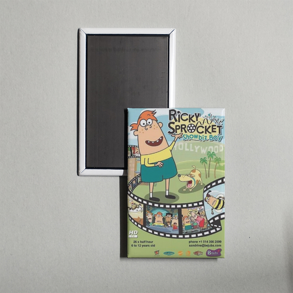 Ricky Sprocket Showbiz Boy TV Show Fridge Magnet