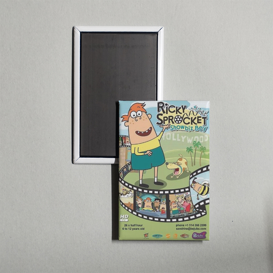Ricky Sprocket Showbiz Boy TV Show Fridge Magnet