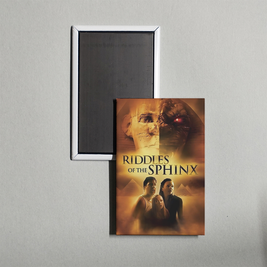 Riddles of the Sphinx Mini Movie Fridge Magnet
