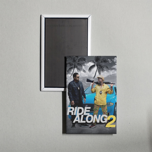 Ride Along 2 Mini Movie Fridge Magnet
