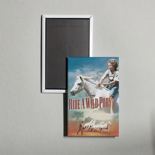 Ride a Wild Pony Mini Movie Fridge Magnet