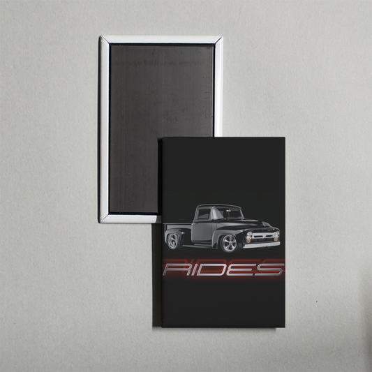 Rides TV Show Fridge Magnet