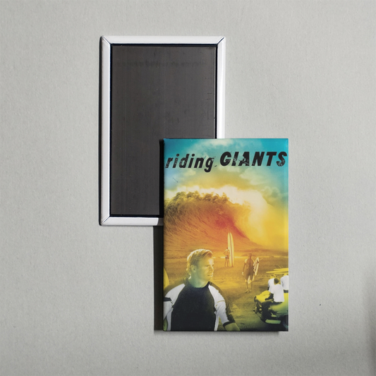 Riding Giants Mini Movie Fridge Magnet