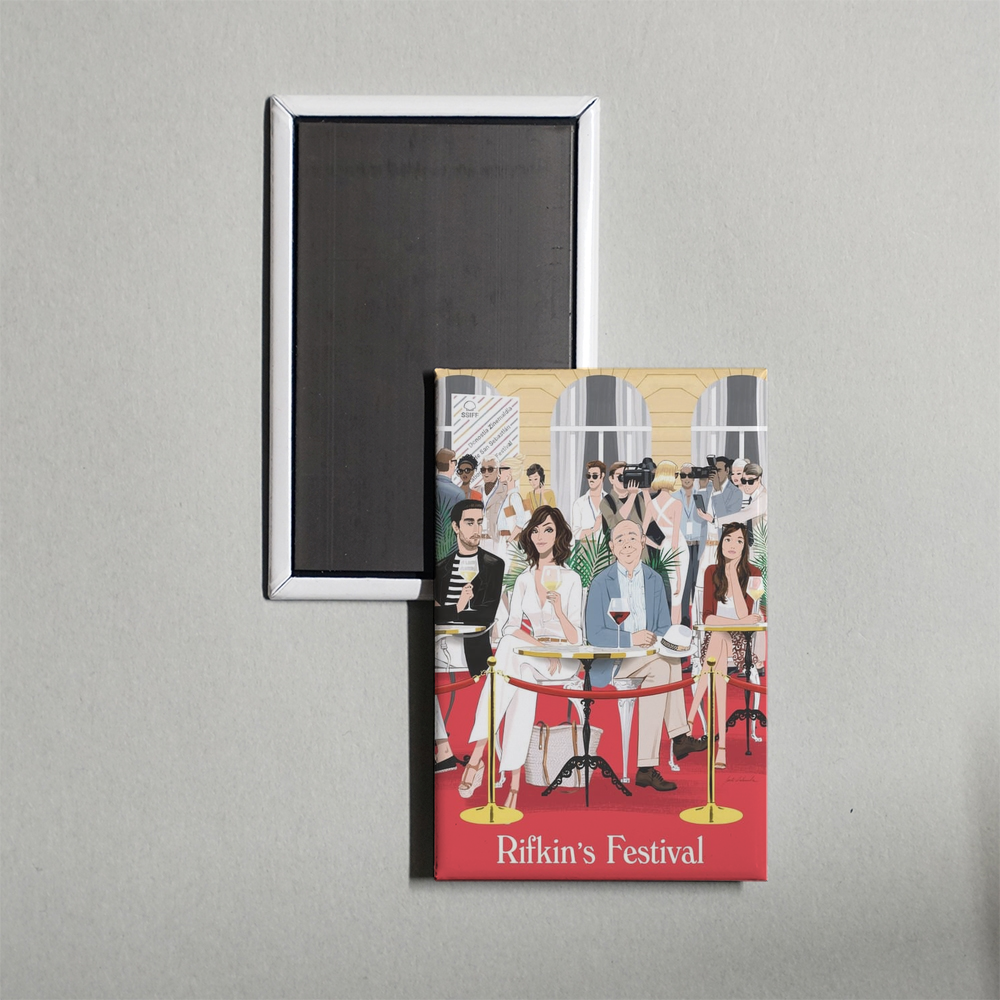 Rifkinâ€™s Festival Mini Movie Fridge Magnet
