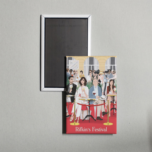 Rifkinâ€™s Festival Mini Movie Fridge Magnet