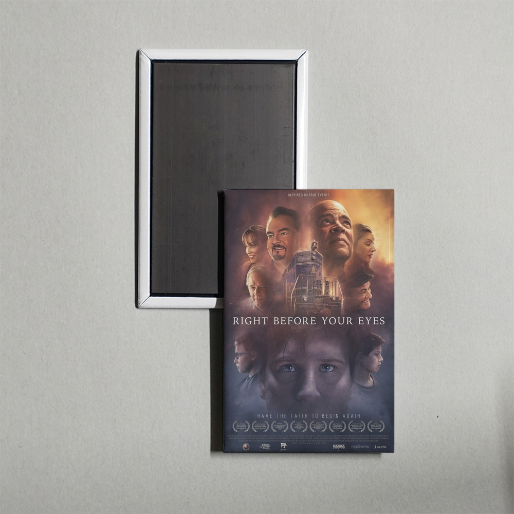 Right Before Your Eyes Mini Movie Fridge Magnet