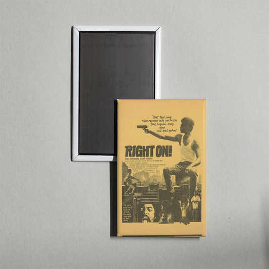 Right On! Mini Movie Fridge Magnet
