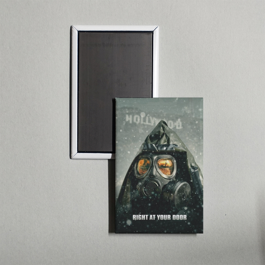 Right at Your Door Mini Movie Fridge Magnet