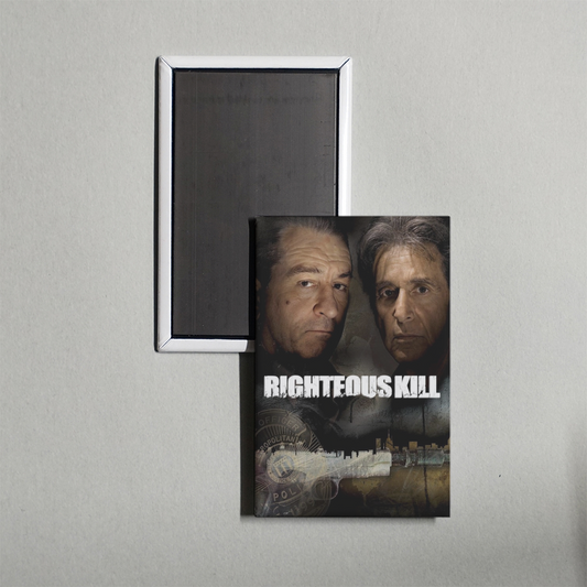 Righteous Kill Mini Movie Fridge Magnet