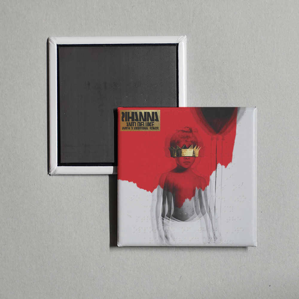 Rihanna - ANTI (Deluxe) Album Cover Fridge Magnet