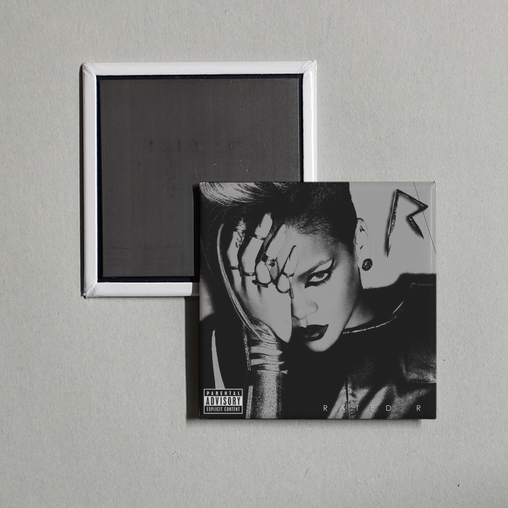 Rihanna - Rated R Album Cover Fridge Magnet