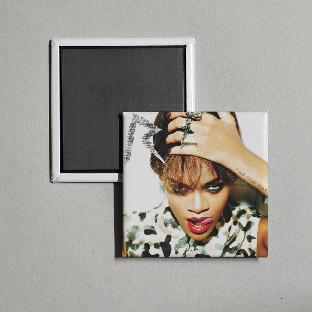 Rihanna - Talk That Talk Album Cover Fridge Magnet