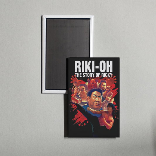 Riki-Oh The Story of Ricky Mini Movie Fridge Magnet