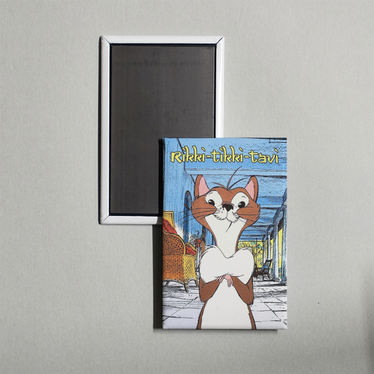 Rikki-Tikki-Tavi Mini Movie Fridge Magnet