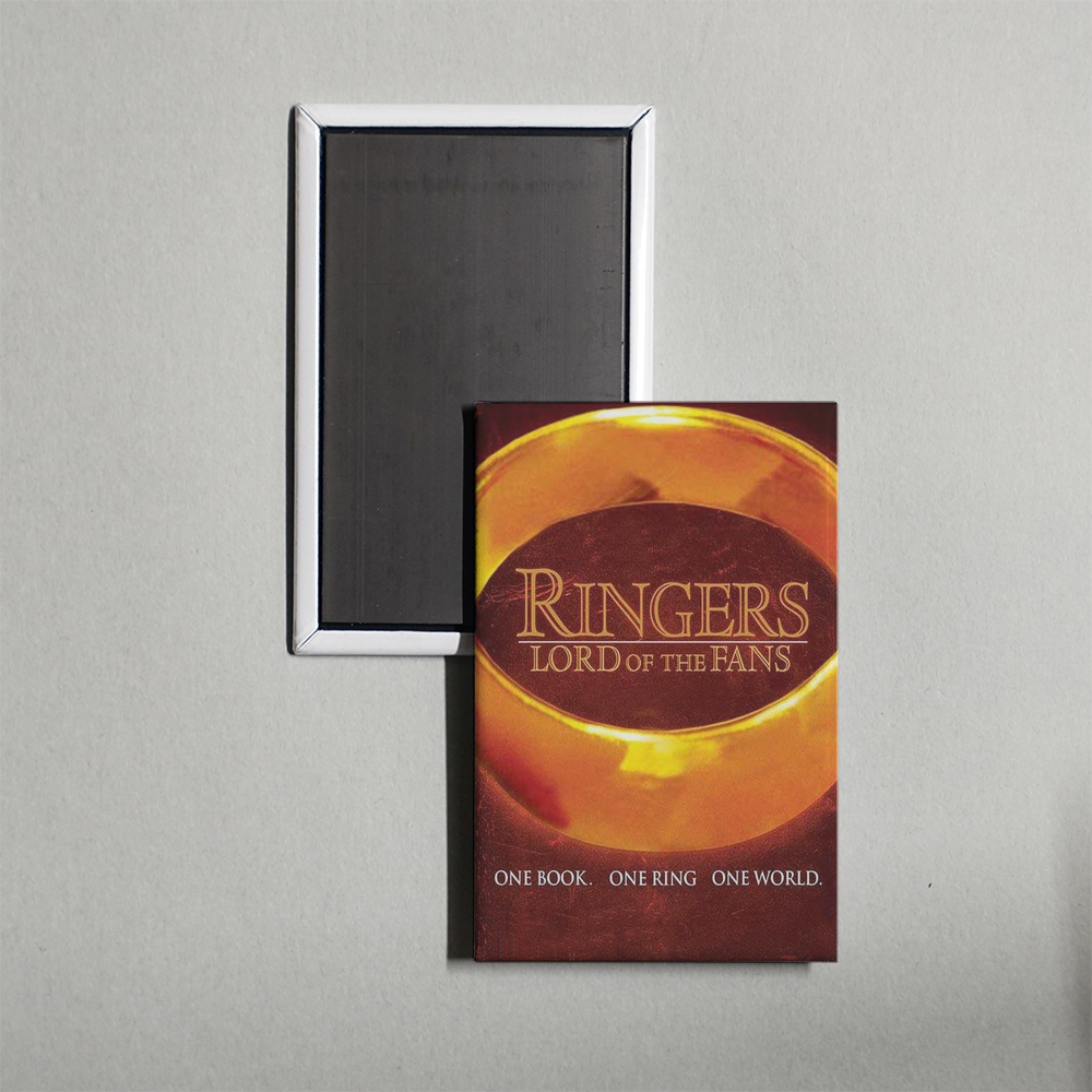 Ringers Lord of the Fans Mini Movie Fridge Magnet