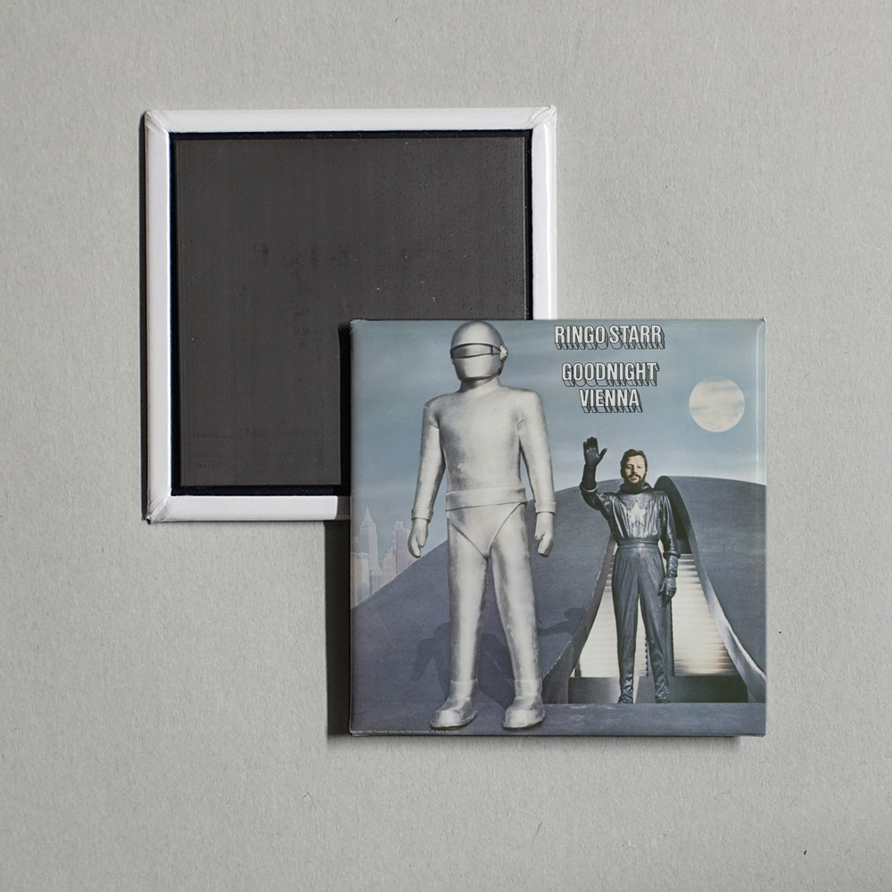 Ringo Starr - Goodnight Vienna Album Cover Fridge Magnet
