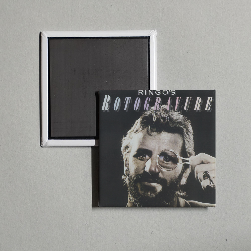 Ringo Starr - Ringo's Rotogravure Album Cover Fridge Magnet