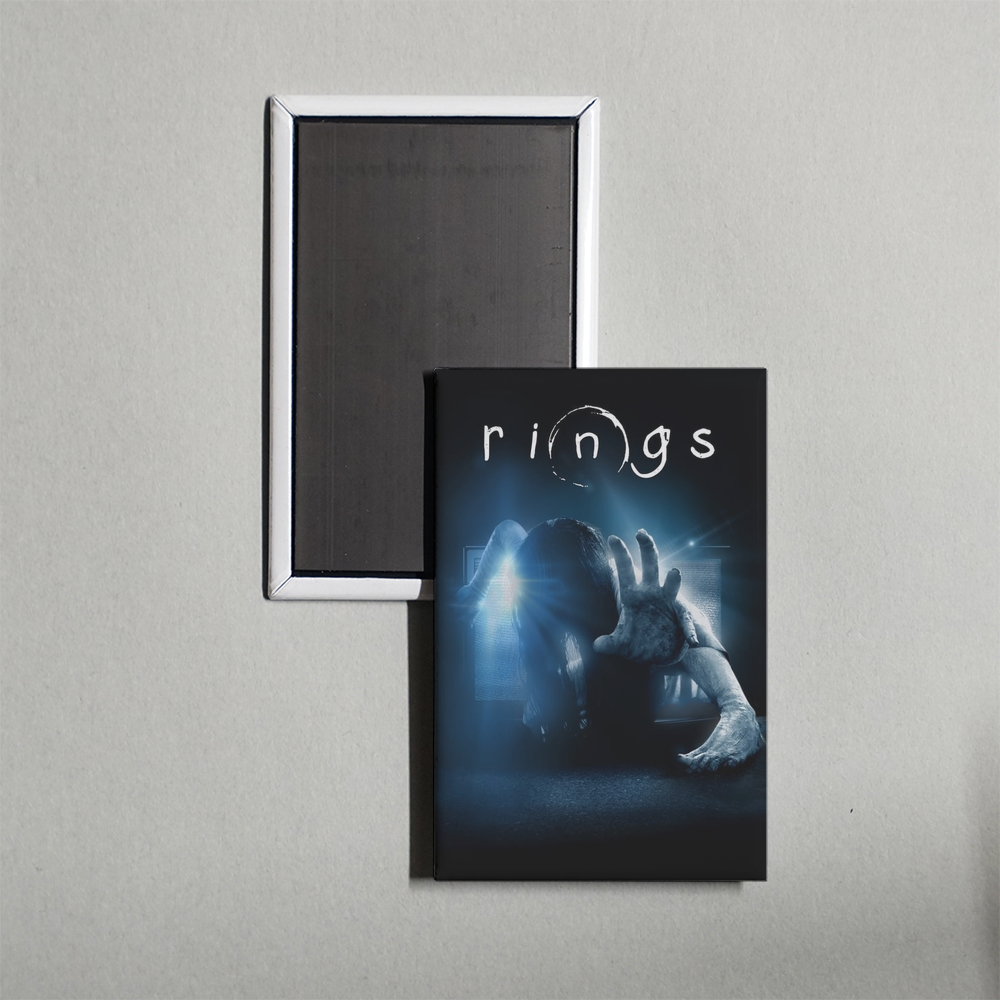 Rings Mini Movie Fridge Magnet