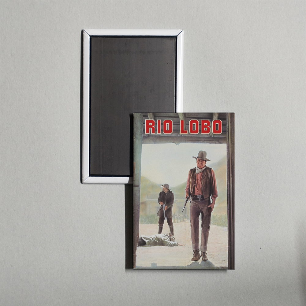 Rio Lobo Mini Movie Fridge Magnet