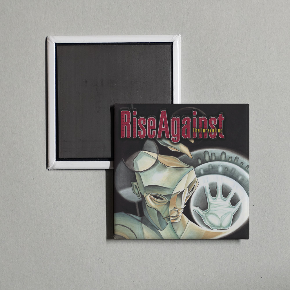 Rise Against - The Unraveling (Re-Issue) Album Cover Fridge Magnet