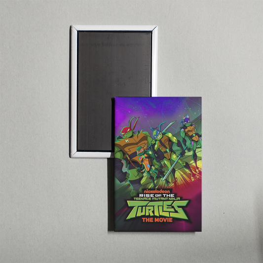 Rise of the Teenage Mutant Ninja Turtles The Movie Mini Movie Fridge Magnet