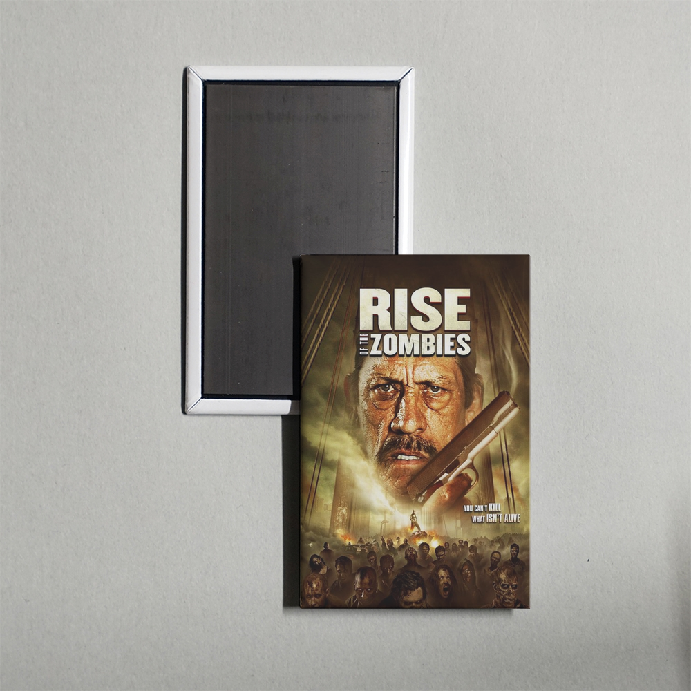 Rise of the Zombies Mini Movie Fridge Magnet