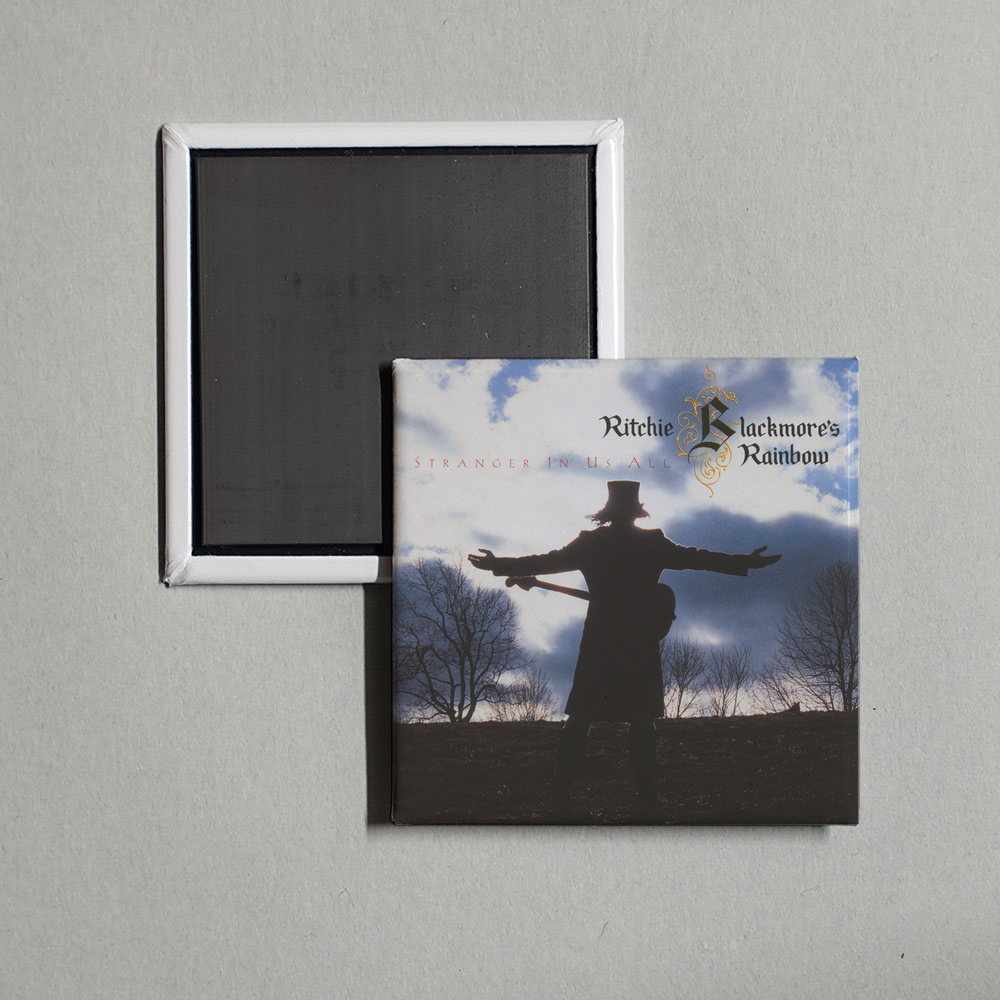 Ritchie Blackmore's Rainbow - Stranger In Us All Album Cover Fridge Magnet