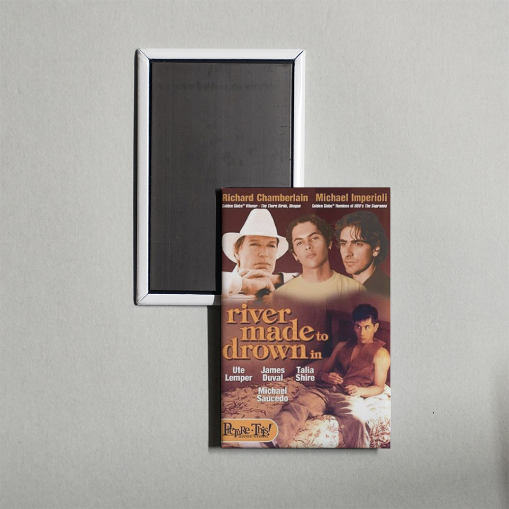 River Made to Drown In Mini Movie Fridge Magnet