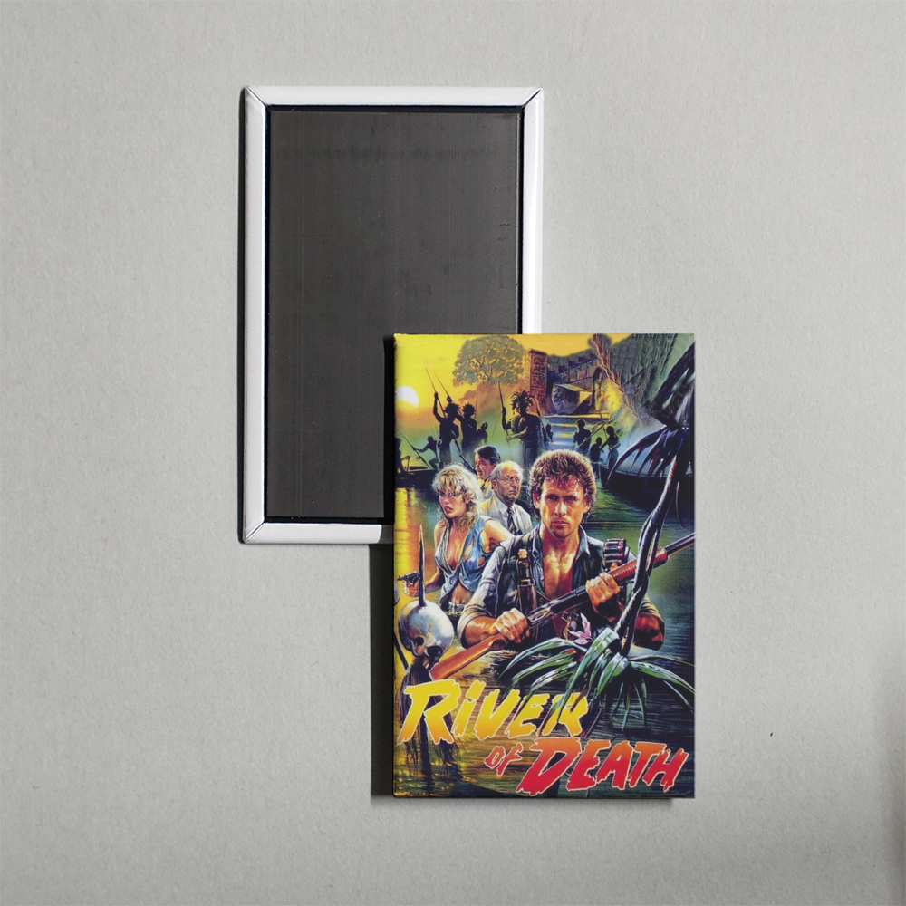 River of Death Mini Movie Fridge Magnet