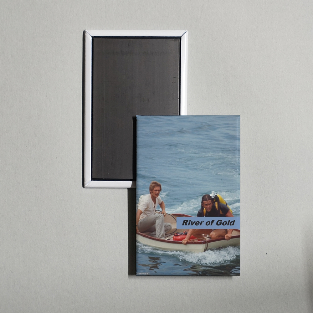 River of Gold Mini Movie Fridge Magnet