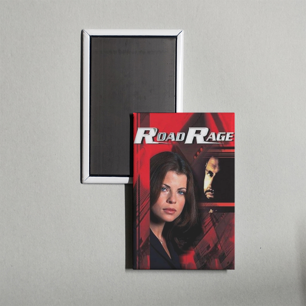 Road Rage Mini Movie Fridge Magnet