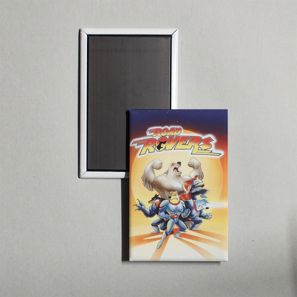 Road Rovers TV Show Fridge Magnet