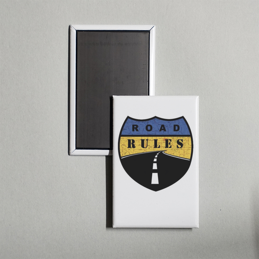 Road Rules TV Show Fridge Magnet