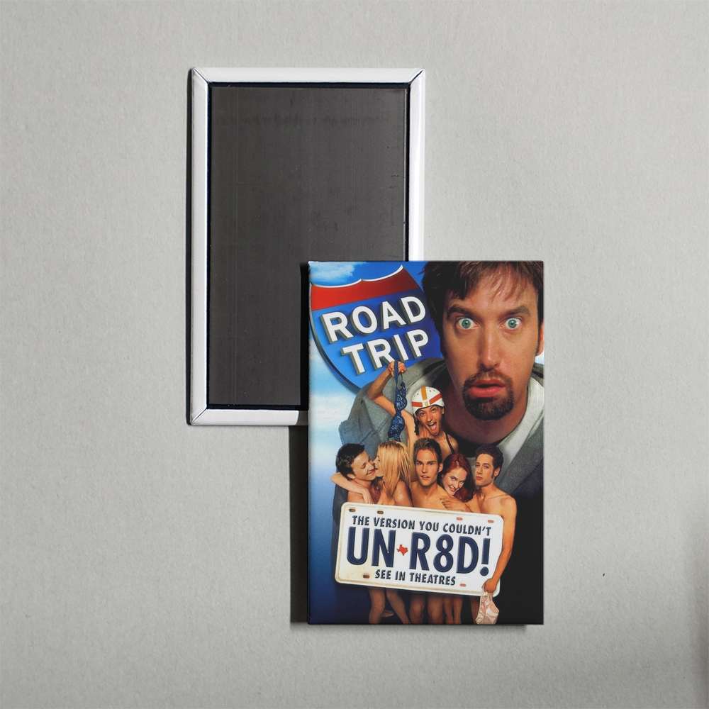 Road Trip Mini Movie Fridge Magnet