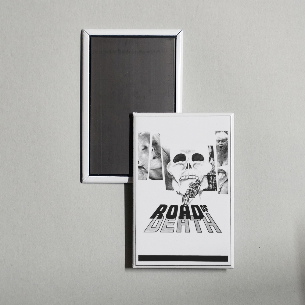 Road of Death Mini Movie Fridge Magnet