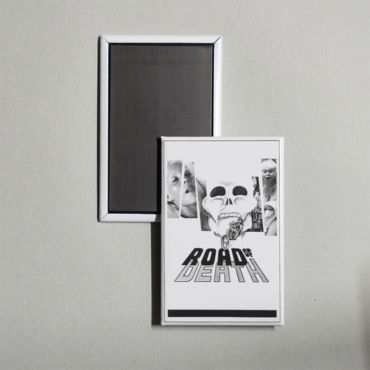 Road of Death Mini Movie Fridge Magnet