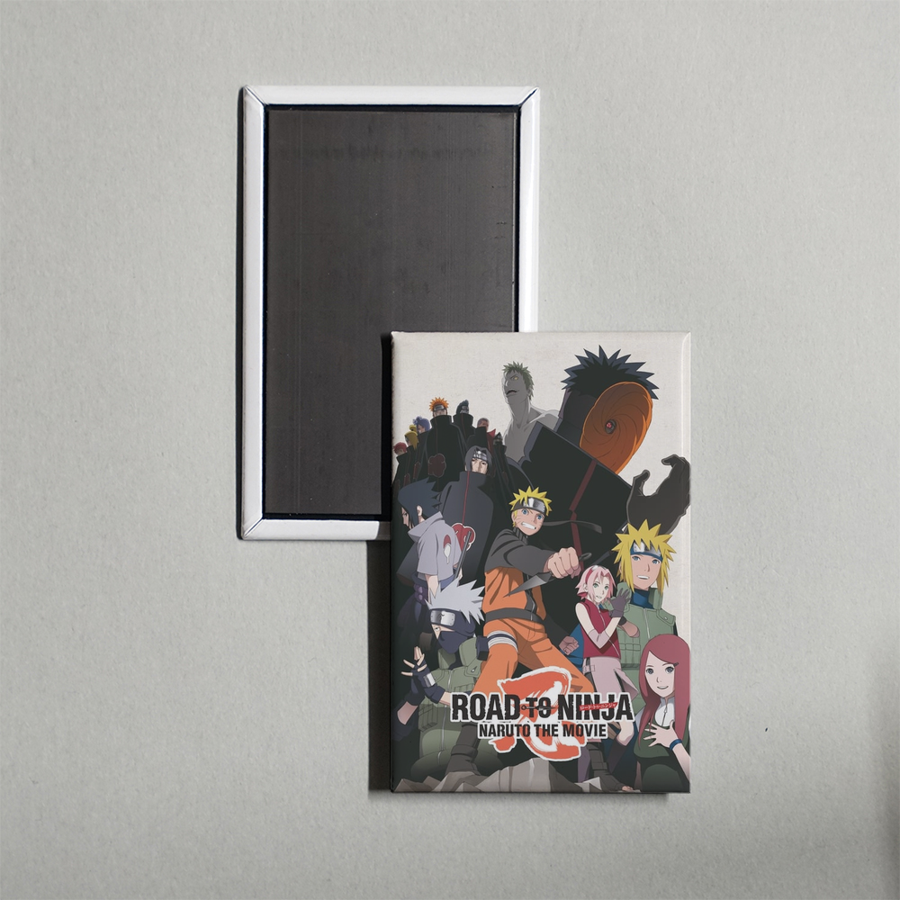 Road to Ninja Naruto the Movie Mini Movie Fridge Magnet