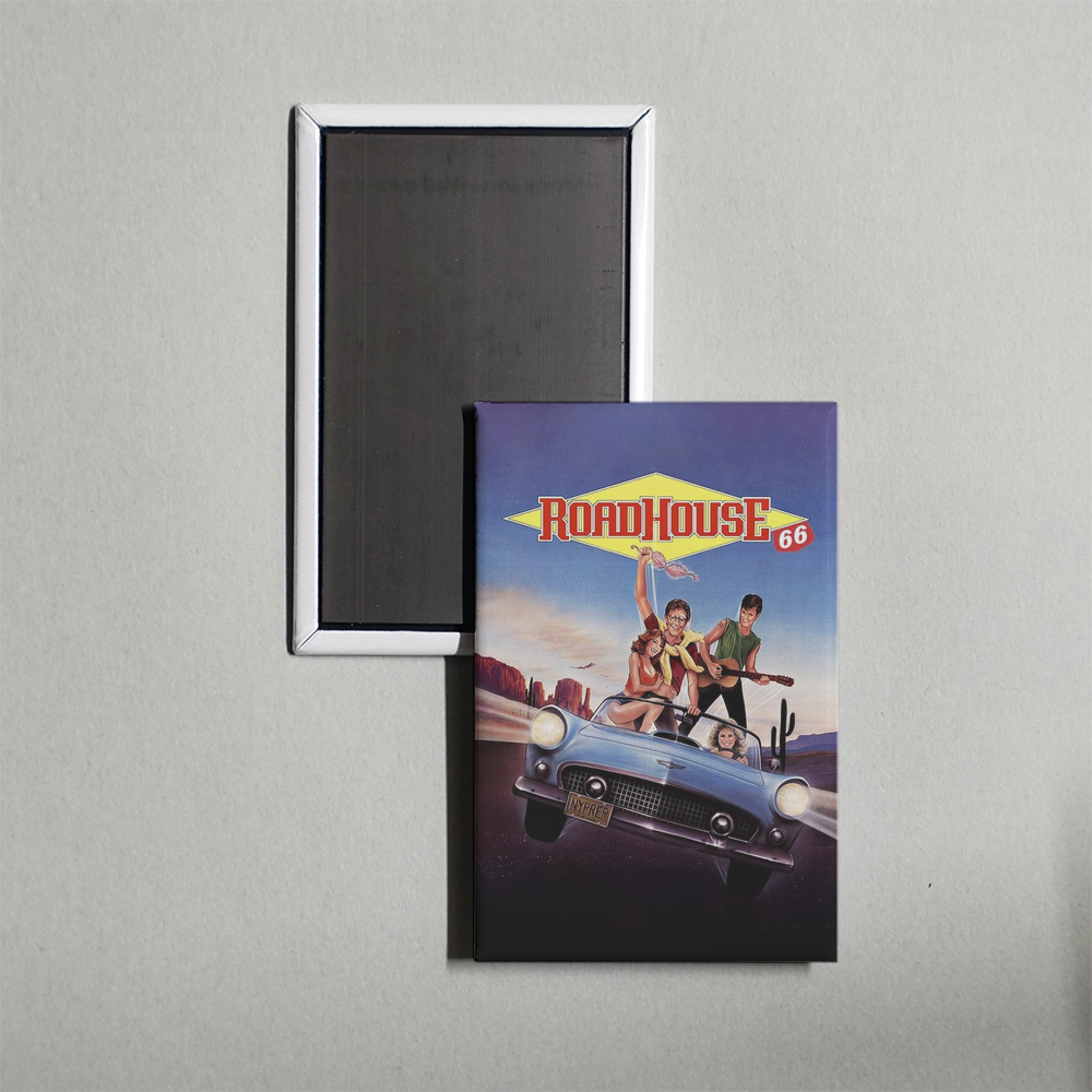 Roadhouse 66 Mini Movie Fridge Magnet