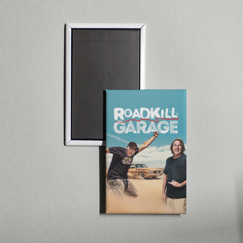 Roadkill Garage TV Show Fridge Magnet