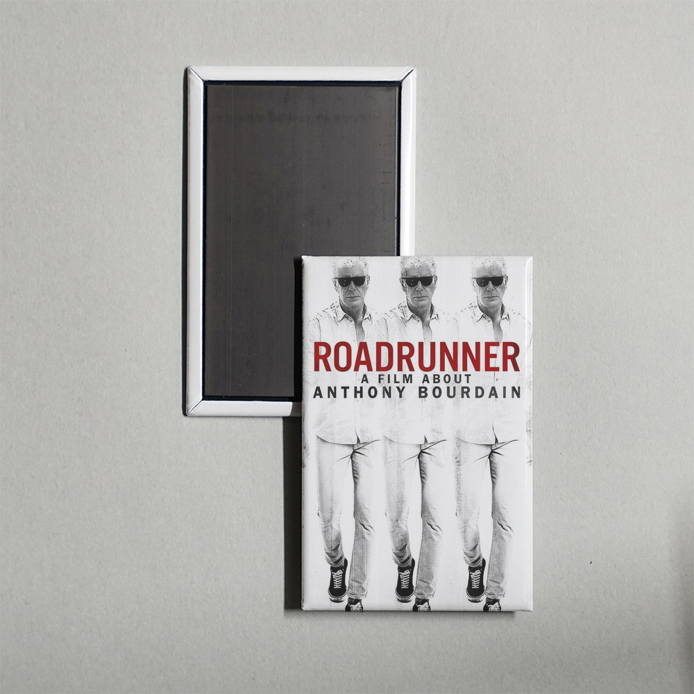 Roadrunner A Film About Anthony Bourdain Mini Movie Fridge Magnet