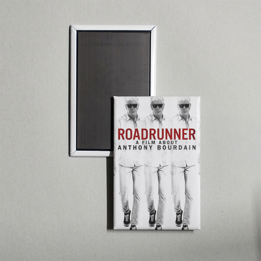 Roadrunner A Film About Anthony Bourdain Mini Movie Fridge Magnet