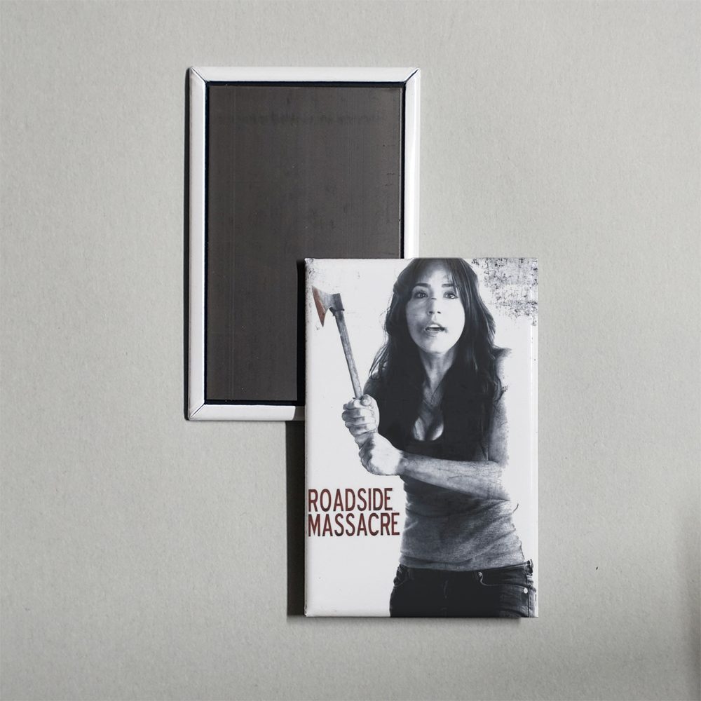 Roadside Massacre Mini Movie Fridge Magnet