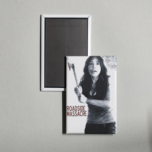 Roadside Massacre Mini Movie Fridge Magnet