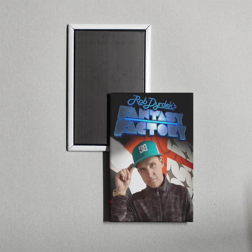 Rob Dyrdek's Fantasy Factory TV Show Fridge Magnet