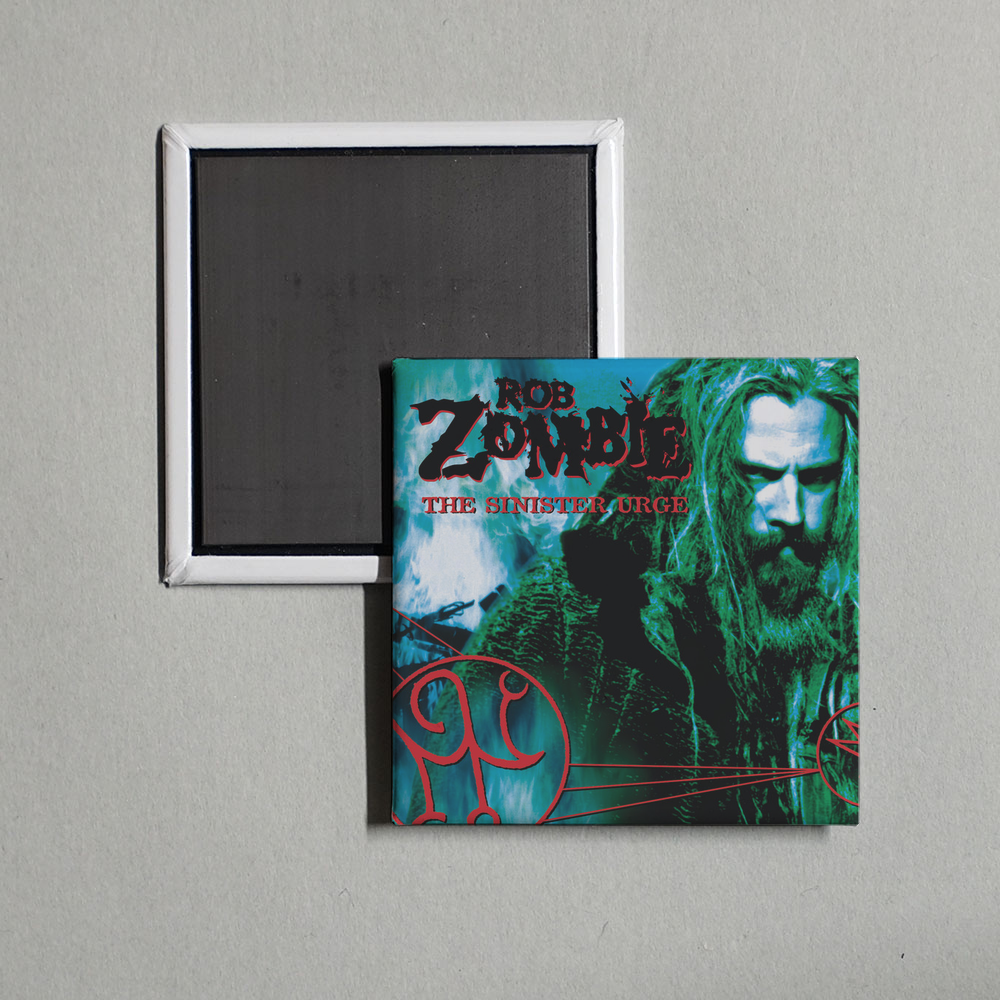 Rob Zombie - The Sinister Urge Album Cover Fridge Magnet