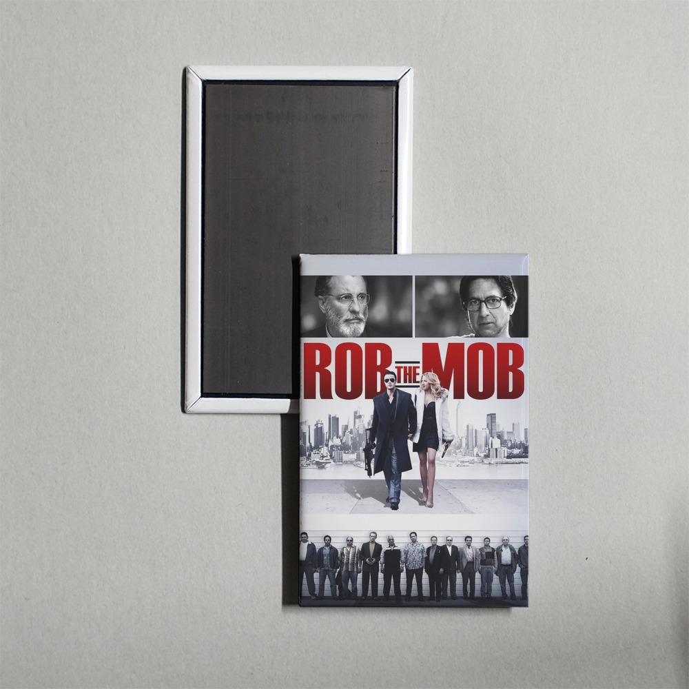Rob the Mob Mini Movie Fridge Magnet