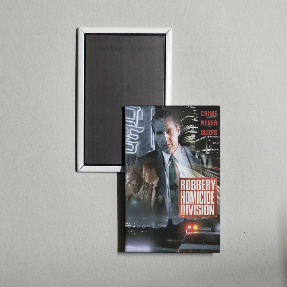 Robbery Homicide Division TV Show Fridge Magnet
