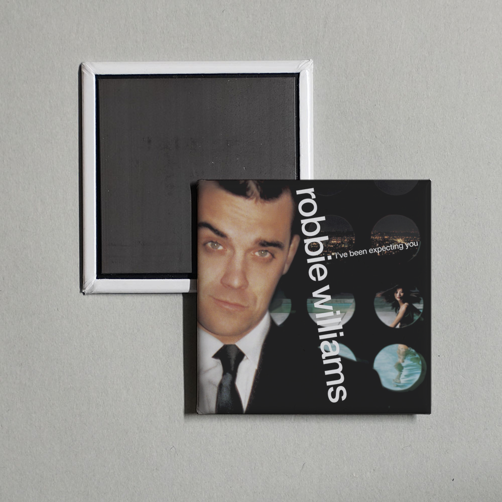 Robbie Williams - I've Been Expecting You Album Cover Fridge Magnet